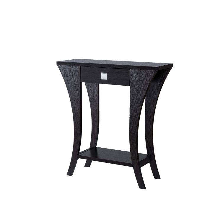 YOPENG Entryway Console Table With 1 Drawer And Bottom Shelf Wayfair